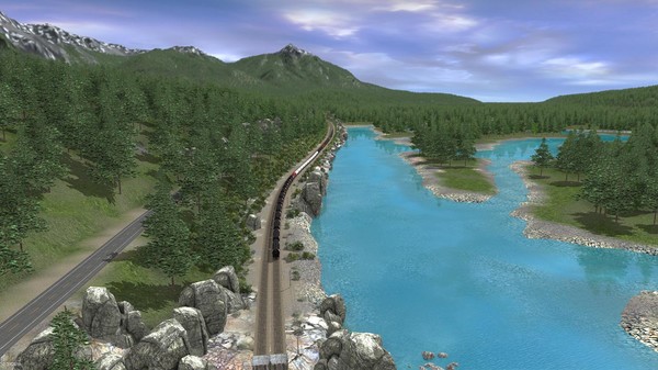Скриншот из TANE DLC Route: Canadian Rocky Mountains - Columbia River Basin