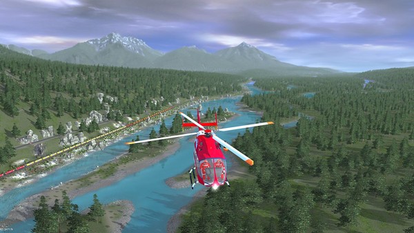 Скриншот из TANE DLC Route: Canadian Rocky Mountains - Columbia River Basin