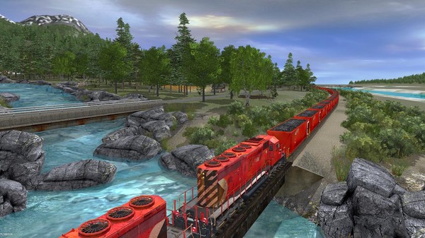 Скриншот из TANE DLC Route: Canadian Rocky Mountains - Columbia River Basin