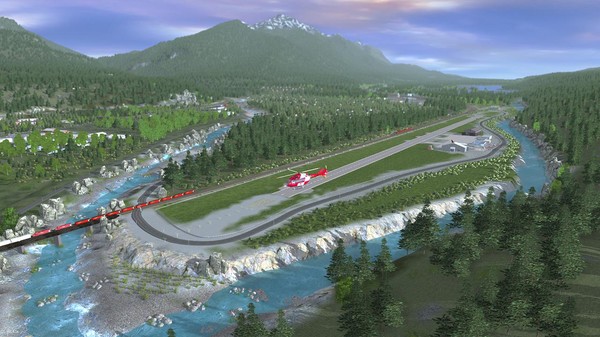 Скриншот из TANE DLC Route: Canadian Rocky Mountains - Columbia River Basin