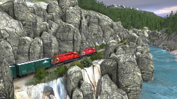 Скриншот из TANE DLC Route: Canadian Rocky Mountains - Columbia River Basin