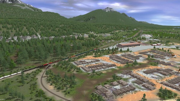 Скриншот из TANE DLC Route: Canadian Rocky Mountains - Columbia River Basin