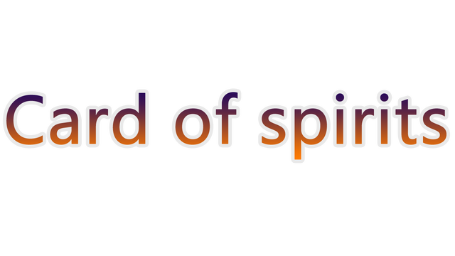 Card of spirits Logo