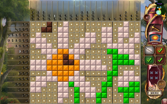 Fantasy Mosaics 14: Fourth Color game for windows Pc 1