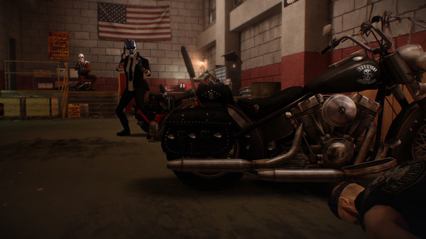 Скриншот из PAYDAY 2: The Biker Heist