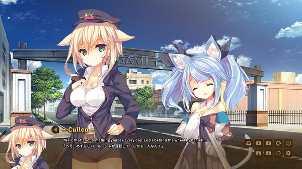 KARAKARA game for Linux 1