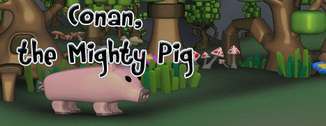 Conan the mighty pig