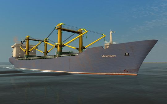 Скриншот из Ship Simulator Extremes DLC CCC Winner Cargo Vessel