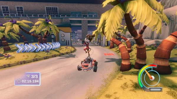 The Karters game for Linux 1