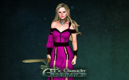 Скриншот из ePic Character Generator - Season #2: Female Elf