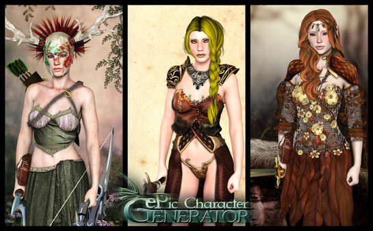 Скриншот из ePic Character Generator - Season #2: Female Elf