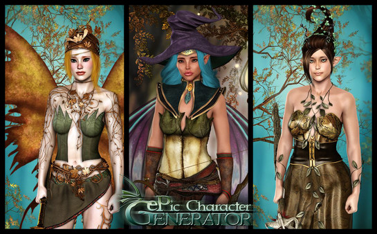 Скриншот из ePic Character Generator - Season #2: Female Fae