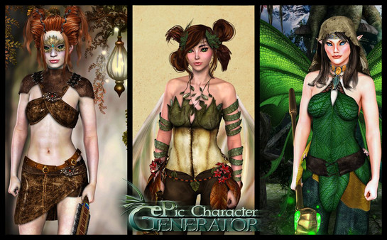 Скриншот из ePic Character Generator - Season #2: Female Fae