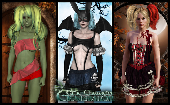 Скриншот из ePic Character Generator - Season #2: Female Halloween