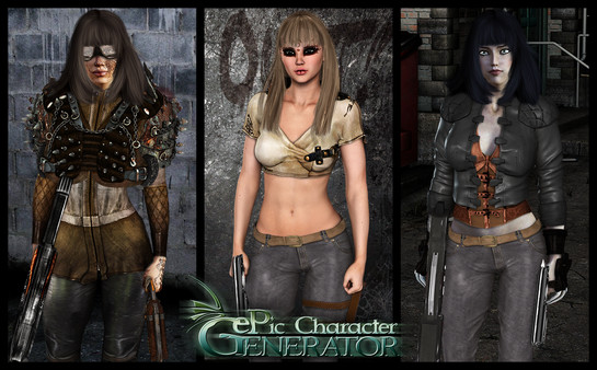 Скриншот из ePic Character Generator - Season #2: Female Post-apocalyptic