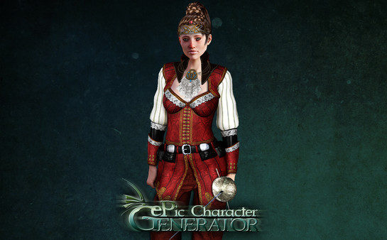 Скриншот из ePic Character Generator - Season #2: Female Adventurer #1