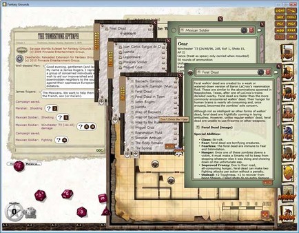 Скриншот из Fantasy Grounds - Deadlands Reloaded: Don't Drink the Water