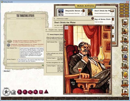 Скриншот из Fantasy Grounds - Deadlands Reloaded: Don't Drink the Water