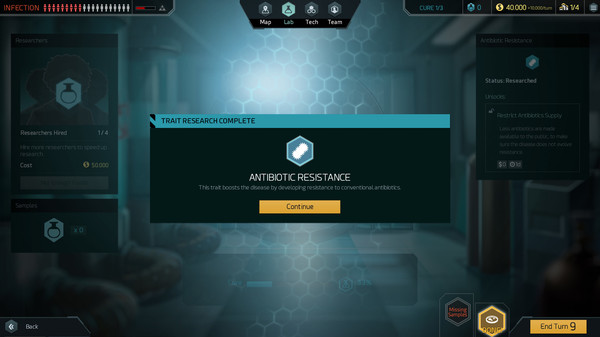Quarantine game for Linux 1