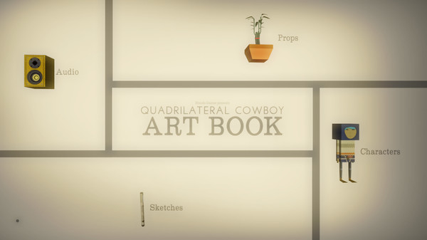 Скриншот из Quadrilateral Cowboy Art Book Скриншот из Quadrilateral Cowboy Art Book