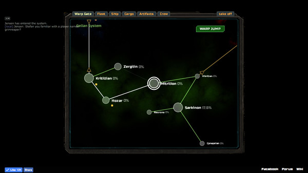 Astroflux screenshot