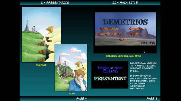 Скриншот из Demetrios - Artbook