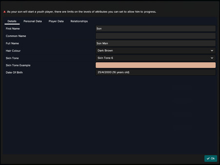 скриншот Football Manager Touch 2017 - Design a Son 1