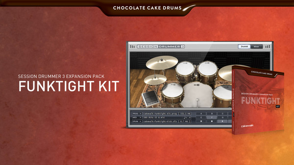 Скриншот из Xpack - SD3: Chocolate Cake Drums - Funktight Kit