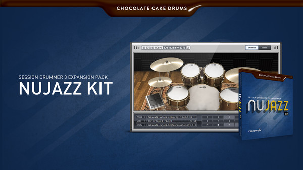 Скриншот из Xpack - SD3: Chocolate Cake Drums - NuJazz Kit