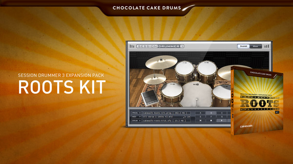 Скриншот из Xpack - SD3: Chocolate Cake Drums - Roots Kit