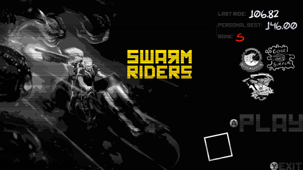 SWARMRIDERS game for Linux 1