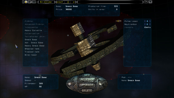 Imperium Galactica II game for Linux 1