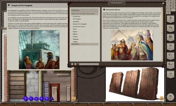 Скриншот из Fantasy Grounds - Trail of the apprentice: The King's Curse