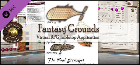Fantasy Grounds - Dreams of Steam 2: The Foul Strumpet (Map Pack)