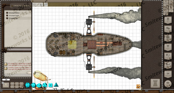скриншот Fantasy Grounds - Dreams of Steam 2: The Foul Strumpet (Map Pack) 3