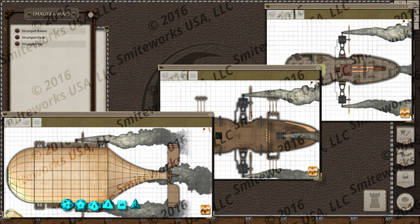скриншот Fantasy Grounds - Dreams of Steam 2: The Foul Strumpet (Map Pack) 1