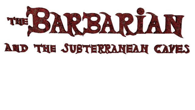 The Barbarian and the Subterranean Caves Logo