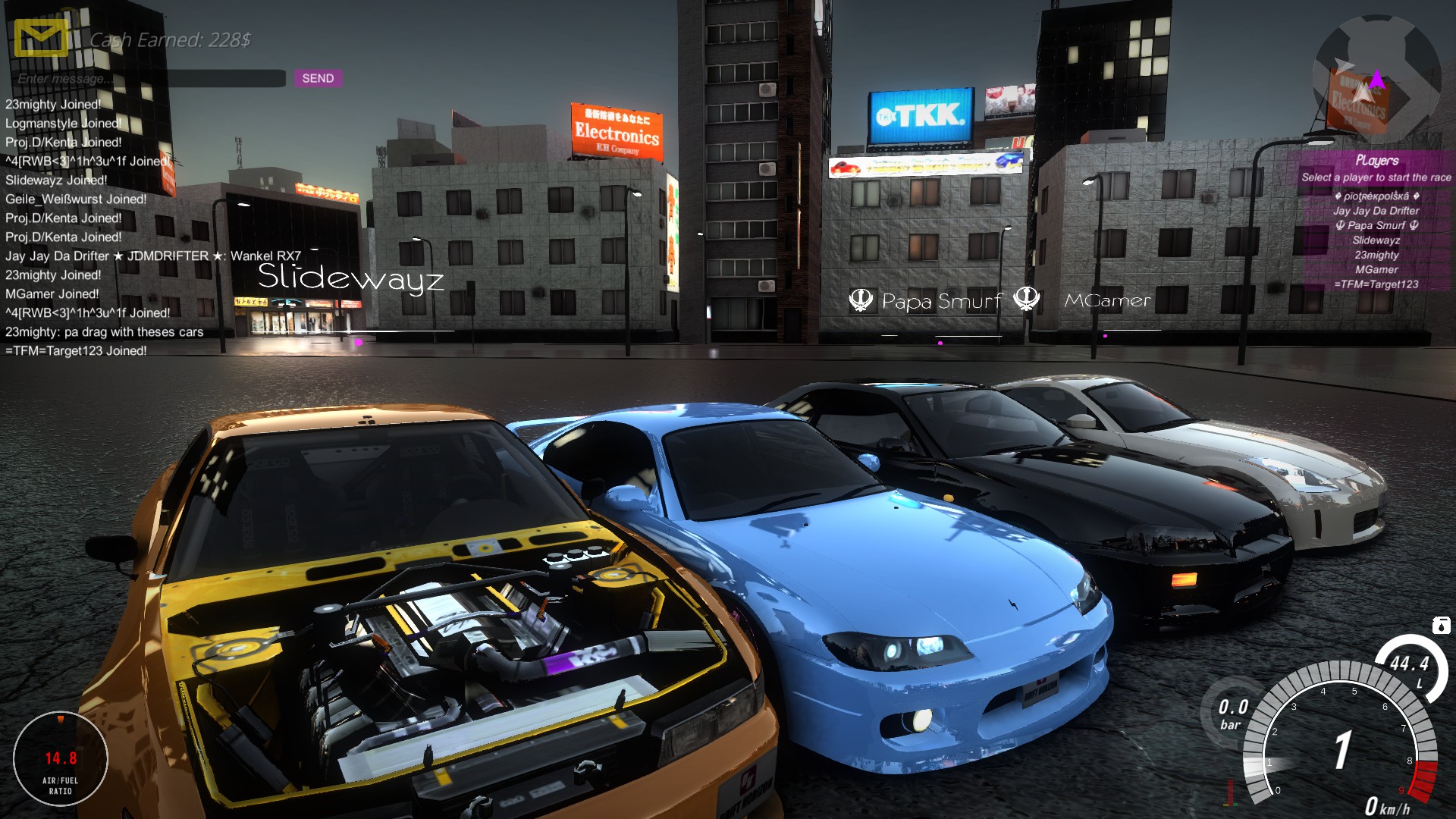 Hashiriya Drifter - Online Multiplayer Drift Game System Requirements - Can  I Run It? - PCGameBenchmark