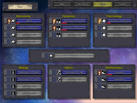 PRINCIPIA: Master of Science game for Linux 1