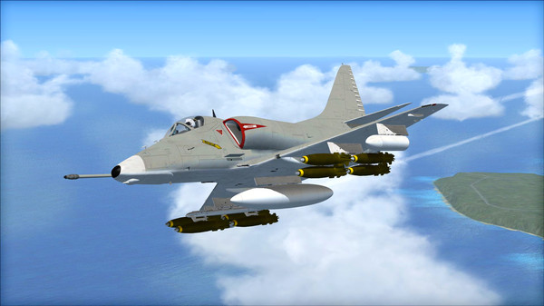 Скриншот из FSX Steam Edition: McDonnell Douglas A-4 Skyhawk™ Add-On