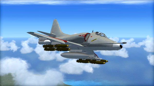 Скриншот из FSX Steam Edition: McDonnell Douglas A-4 Skyhawk™ Add-On