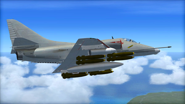 Скриншот из FSX Steam Edition: McDonnell Douglas A-4 Skyhawk™ Add-On