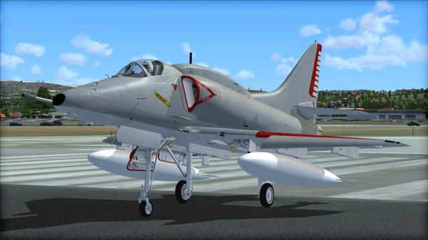 Скриншот из FSX Steam Edition: McDonnell Douglas A-4 Skyhawk™ Add-On