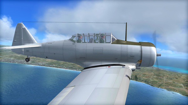 Скриншот из FSX Steam Edition: North American T-6 Texan™ Add-On