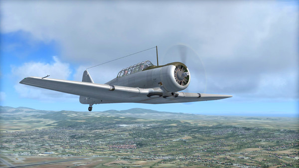 Скриншот из FSX Steam Edition: North American T-6 Texan™ Add-On