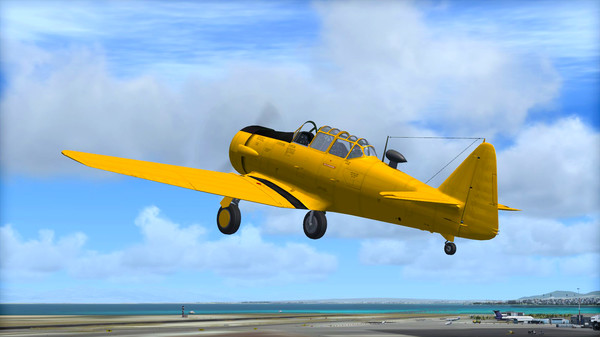 Скриншот из FSX Steam Edition: North American T-6 Texan™ Add-On