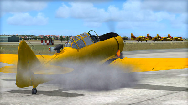 Скриншот из FSX Steam Edition: North American T-6 Texan™ Add-On