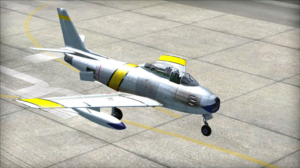 Скриншот из FSX Steam Edition: North American F-86F-1 Sabre™ Add-On