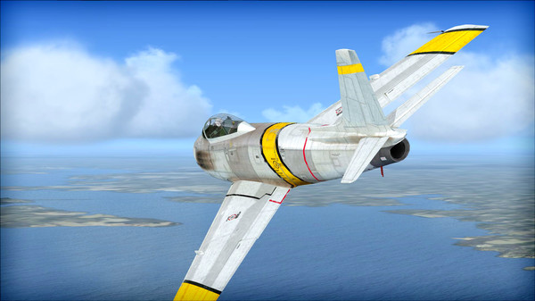 Скриншот из FSX Steam Edition: North American F-86F-1 Sabre™ Add-On