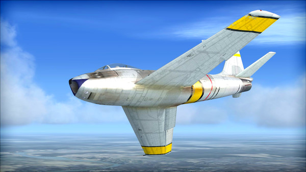 Скриншот из FSX Steam Edition: North American F-86F-1 Sabre™ Add-On